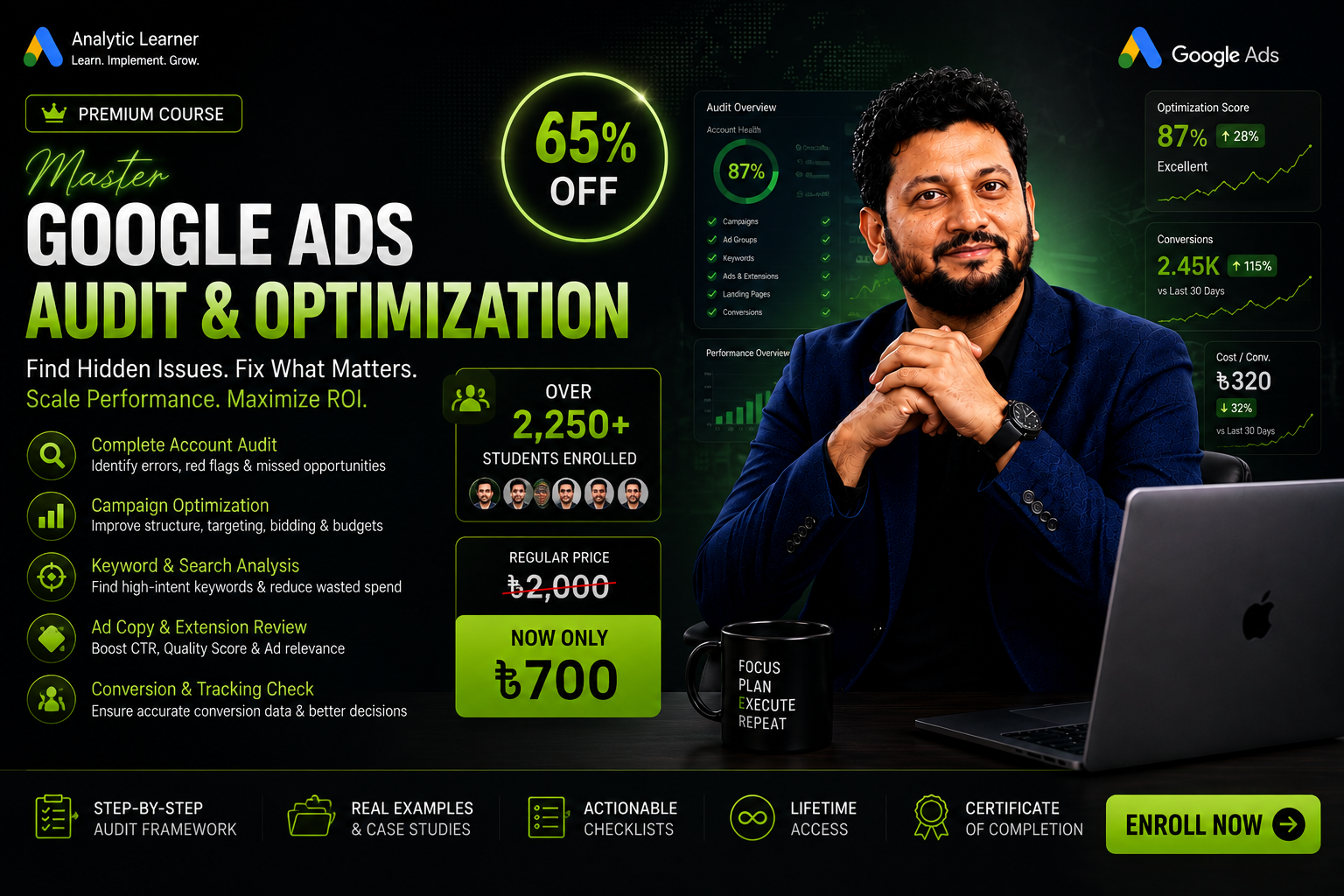 Master Google Ads Audit & Optimization